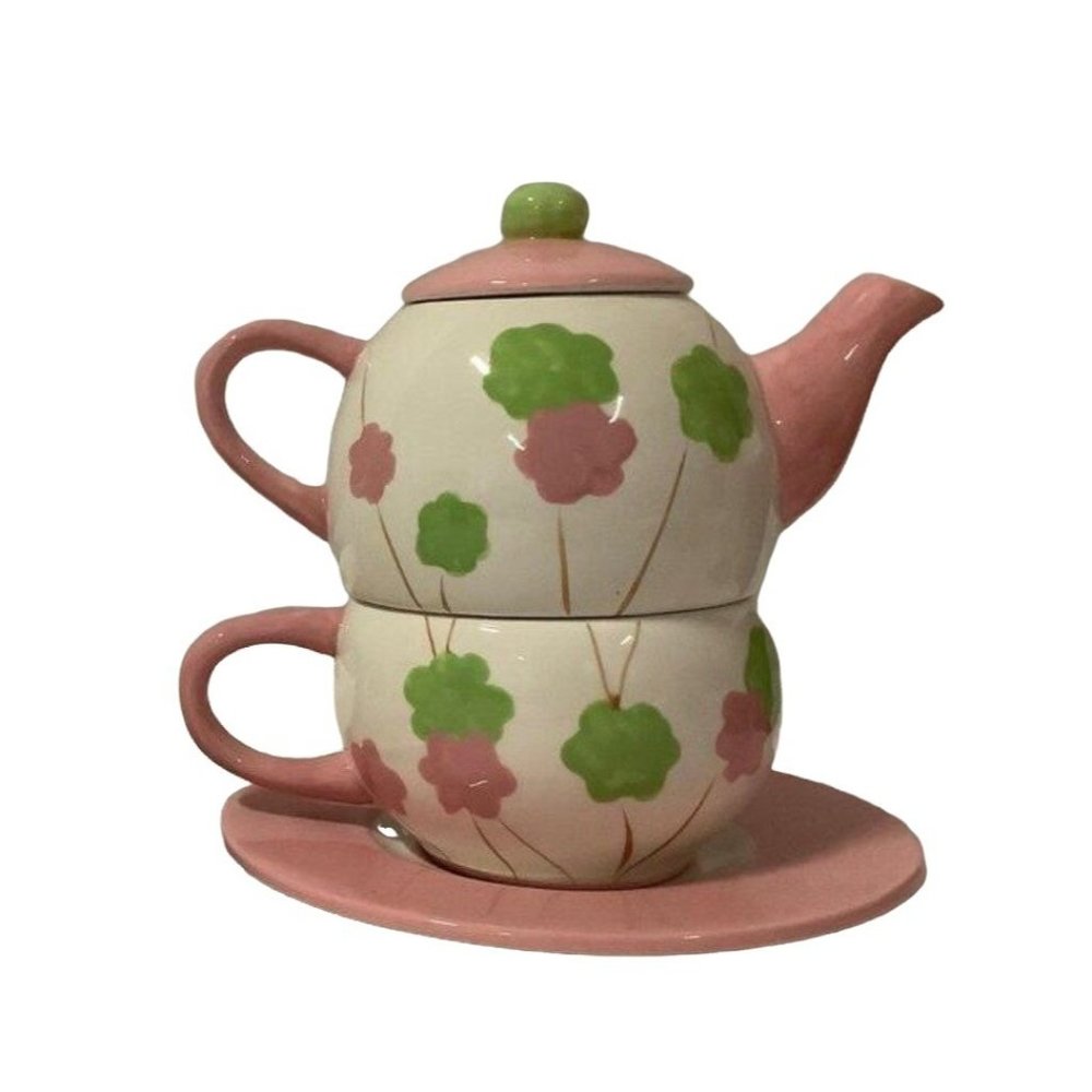 Vintage Hues-n-Brews Tea-Set-for-One